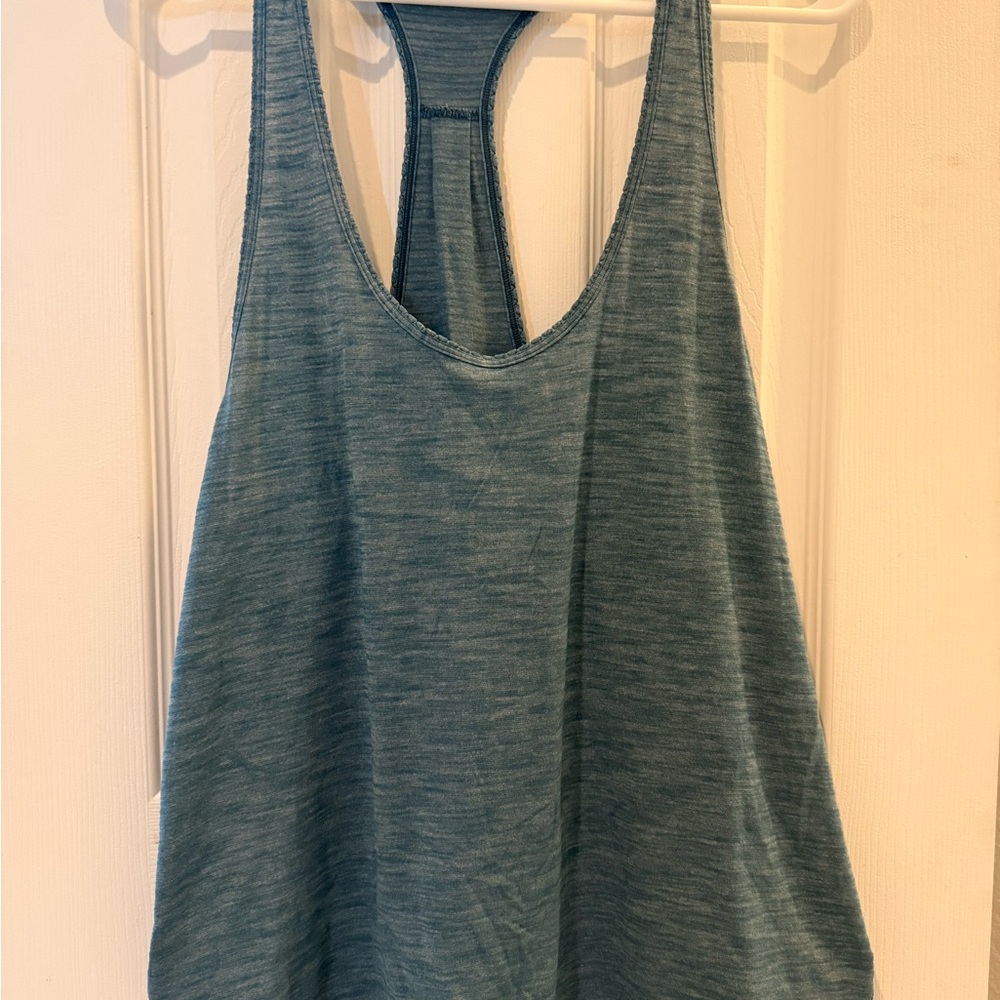 Lululemon Teal Racerback Tank Top
